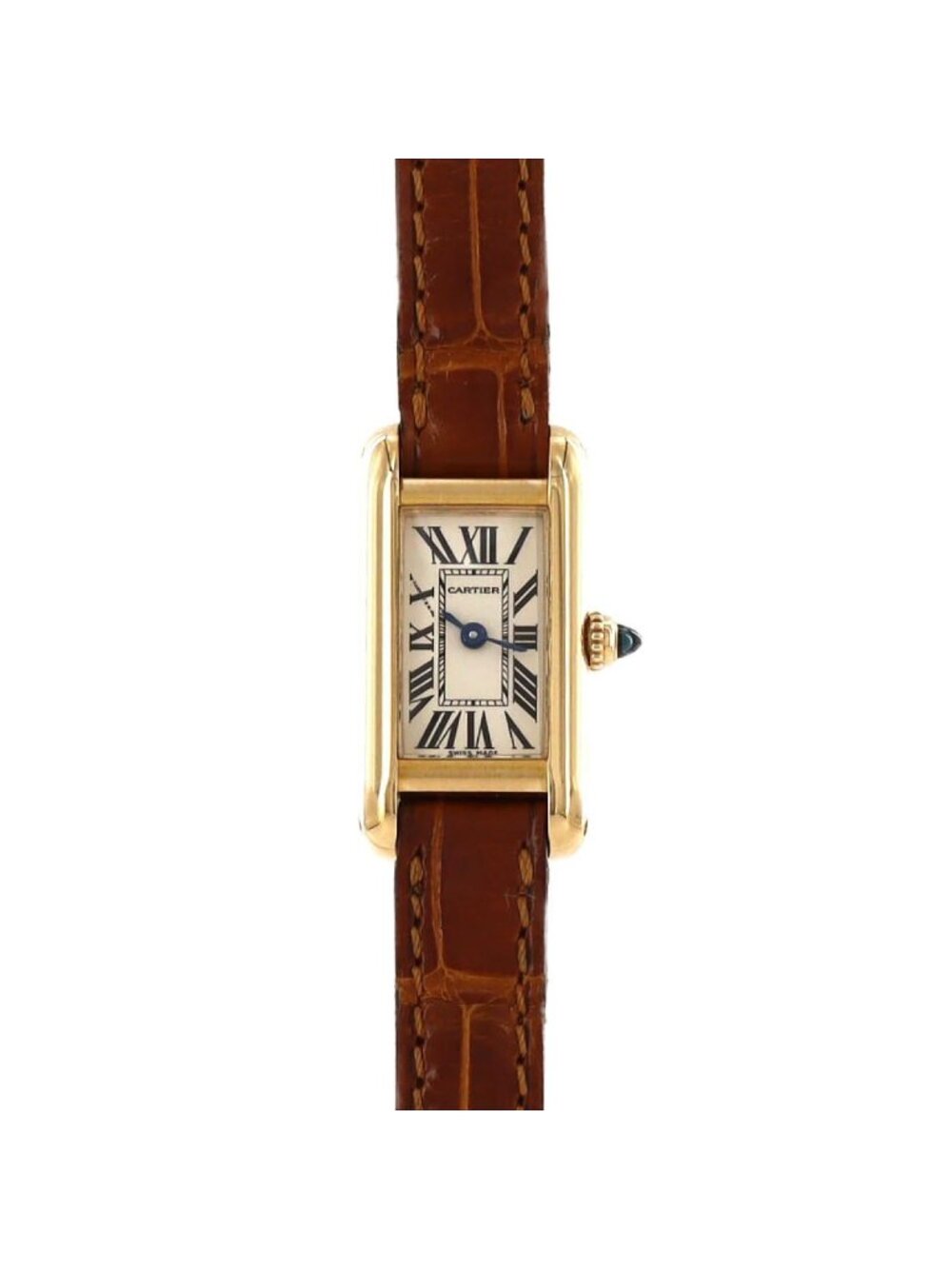 Cartier Tank Aronje YG Quartz Watch